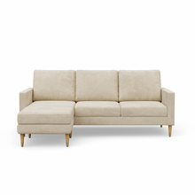 Load image into Gallery viewer, Lore Sofa | L-Shaped Right Sectional with Chaise (7 feet) - High Back Sofa

