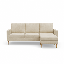Load image into Gallery viewer, Lore Sofa | L-Shaped Sectional with Chaise (7 feet) - High Back Sofa
