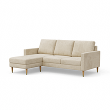 Load image into Gallery viewer, Lore Sofa | L-Shaped Sectional with Chaise (7 feet) - High Back Sofa
