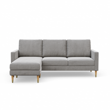 Load image into Gallery viewer, Lore Sofa | L-Shaped Right Sectional with Chaise (7 feet) - High Back Sofa
