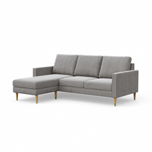 Load image into Gallery viewer, Lore Sofa | L-Shaped Sectional with Chaise (7 feet) - High Back Sofa
