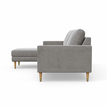 Load image into Gallery viewer, Lore Sofa | L-Shaped Sectional with Chaise (7 feet) - High Back Sofa
