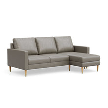 Load image into Gallery viewer, Lore Sofa | L-Shaped Right Sectional with Chaise | Italian Leather Sofa (7 feet)
