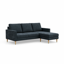 Load image into Gallery viewer, Lore Sofa | L-Shaped Sectional with Chaise (7 feet) - High Back Sofa
