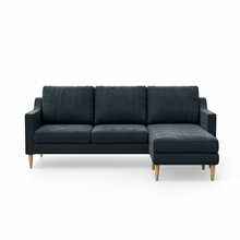 Load image into Gallery viewer, Lore Sofa | L-Shaped Sectional with Chaise (7 feet) - High Back Sofa

