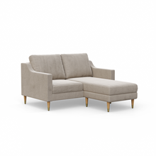 Load image into Gallery viewer, Lore Sofa | Small L-Shaped Sectional with Chaise (5 feet)
