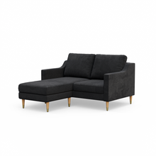 Load image into Gallery viewer, Lore Sofa | Small L-Shaped Sectional with Chaise (5 feet)
