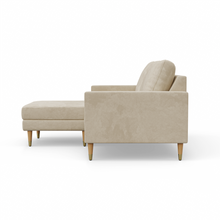 Load image into Gallery viewer, Lore Sofa | Small L-Shaped Sectional with Chaise (5 feet)
