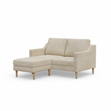 Load image into Gallery viewer, Lore Sofa | Small L-Shaped Sectional with Chaise (5 feet)
