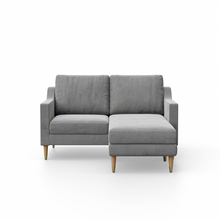 Load image into Gallery viewer, Lore Sofa | Small L-Shaped Sectional with Chaise (5 feet)

