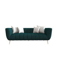 Load image into Gallery viewer, Darwin Dazzle Sofa Set In Velvet
