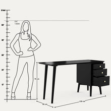 Load image into Gallery viewer, Hotshot Writer's Desk Black
