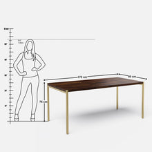 Load image into Gallery viewer, Ansel Luxury Dining Table - 4, 6 &amp; 8 Seater/All Sizes

