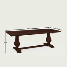 Load image into Gallery viewer, Derbyshire Luxury Dining Table - 4, 6 &amp; 8 Seater/All Sizes
