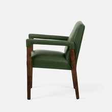 Load image into Gallery viewer, Luna Upholstered Chair - Set of Two - Forest Green
