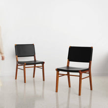 Load image into Gallery viewer, Manor Chair - Set of Two - Lead Black
