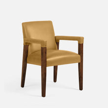 Load image into Gallery viewer, Luna Upholstered Chair - Set of Two - Mustard
