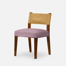 Load image into Gallery viewer, Angel Upholstered Chair - Set of Two - Dual Tone - Mustard
