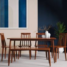 Load image into Gallery viewer, Maltby Dining Table Set - 4 &amp; 6 Seater/150 cm with Bench
