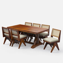 Load image into Gallery viewer, Gable-Jean Dining Table Set- 6 &amp; 8 Seater/ All sizes
