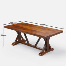Load image into Gallery viewer, Gable-Watson Dining Table Set- 6 &amp; 8 Seater/ All sizes
