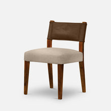 Load image into Gallery viewer, Angel Upholstered Chair - Set of Two - Dual Tone - Tan
