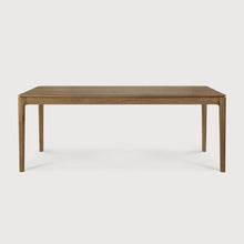 Load image into Gallery viewer, Elan Dining Table (6.5 feet) - Solid Teak/Walnut/Oak Wood
