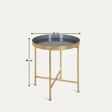 Load image into Gallery viewer, Helena Table - Metal frame with Tray Top

