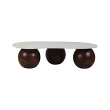 Load image into Gallery viewer, Fabriano Walnut Coffee Table
