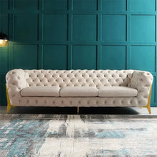 Load image into Gallery viewer, Ronaldo Chesterfield Sofa Set
