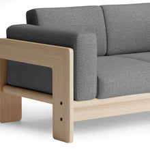 Load image into Gallery viewer, Nordhaven Sofa | 2 Seater | Solid Teak/Walut/Oak Wood
