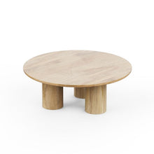 Load image into Gallery viewer, Gaia Round Coffee Table - Mango Natural (15In Height)
