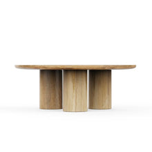 Load image into Gallery viewer, Gaia Round Coffee Table - Mango Natural (15In Height)
