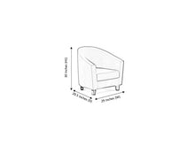 Load image into Gallery viewer, George Fabric Chair
