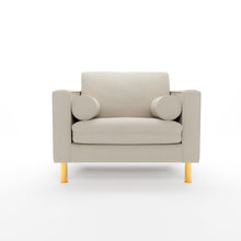 Load image into Gallery viewer, Palo Sofa | Chair (3.5 feet) | Removable Fabrics
