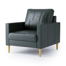 Load image into Gallery viewer, Lore Sofa | 1 Seater Italian Leather Sofa (3 feet)
