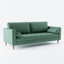 Load image into Gallery viewer, Palo Sofa T  | 3+ Seater (7 feet) | Tufted
