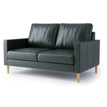 Load image into Gallery viewer, Lore Sofa | 2 Seater Italian Leather Sofa (5 feet)
