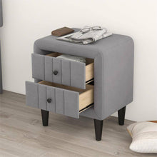 Load image into Gallery viewer, Aurora Bed Side Table 2 Drawer
