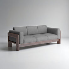 Load image into Gallery viewer, Nordhaven Sofa | 3 Seater | Solid Teak Wood/Walnut/Oak Wood
