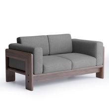 Load image into Gallery viewer, Nordhaven Sofa | 2 Seater | Solid Teak/Walut/Oak Wood
