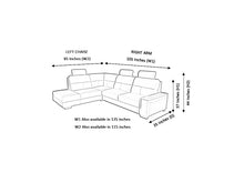 Load image into Gallery viewer, Hudson Corner Fabric RHF With Chaise
