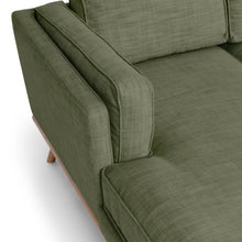 Load image into Gallery viewer, Lumo Sofa | L Shaped Sectional | Down-feather Back Cushions (7.5 feet)
