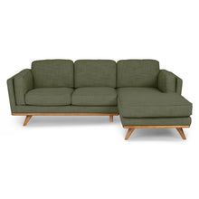 Load image into Gallery viewer, Lumo Sofa | L Shaped Left Sectional | Polyfill Cushions (7.5 feet)
