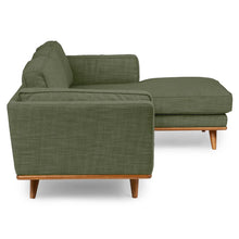 Load image into Gallery viewer, Lumo Sofa | L Shaped Left Sectional | Down-feather Back Cushions (7.5 feet)
