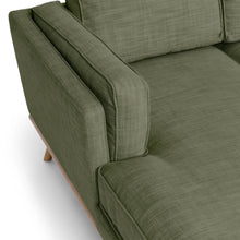 Load image into Gallery viewer, Lumo Sofa | L Shaped Left Sectional | Down-feather Back Cushions (7.5 feet)
