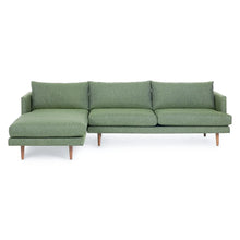 Load image into Gallery viewer, Anne Sofa | L Shaped Right Sectional | Down-feather Cushion (9.3 feet) XL | Removable Fabric
