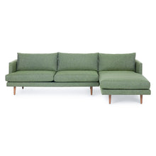 Load image into Gallery viewer, Anne Sofa | L Shaped Sectional | Polyfill Cushion (9.3 feet) XL | Removable Fabric

