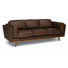 Load image into Gallery viewer, Lumo Sofa | 3 Seater (7.5 feet) Genuine Leather
