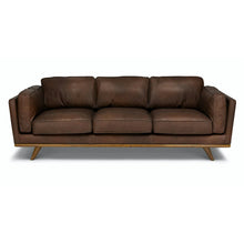 Load image into Gallery viewer, Lumo Sofa | 3 Seater (7.5 feet) Genuine Leather
